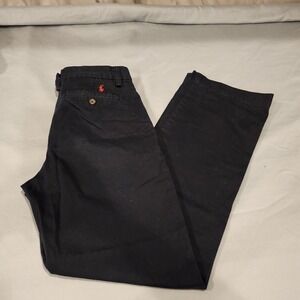 Polo Ralph Lauren Chino Pants Boys Size‎ 16 Straight Leg Slacks Navy Blue